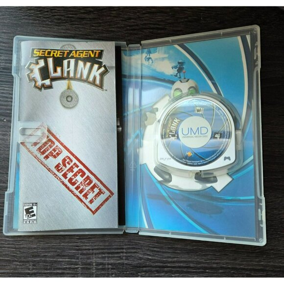 PSP Secret Agent CLANK Sony E for Everyone Complete PlayStation - Picture 3 of 4